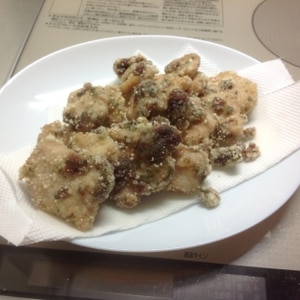 美味しすぎ！鳥唐揚げ　しそ＆梅肉風味